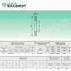 Arandela para rodamiento axial de rodillos WS81103