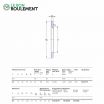 Arandela para rodamiento axial de rodillos WS81206-SKF