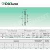 Arandela para rodamiento axial de rodillos WS81207