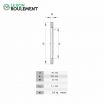 Arandela para rodamiento axial de rodillos WS89314-INA