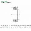Rodamiento de rodillos cilíndricos SL014956-C3-INA