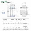 Rodamiento de rodillos cilíndricos NNF5020-ADA-2LS-V-SKF