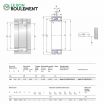 Rodamiento de rodillos cilíndricos NNU4932-B-K-SP-W33-SKF