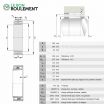 Rodamiento de rodillos cilíndricos NNU4940-S-K-M-SP-FAG