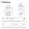 Rodamiento de rodillos cónicos 7215-SKF
