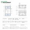 Rodamiento de rodillos cónicos 30220-J2/DF-SKF