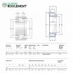 Rodamiento de rodillos cónicos 31311-J2/Q-CL7C-SKF
