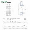 Rodamiento de rodillos cónicos 31314-J2/Q-CL7A-SKF