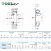 Rodamiento de rodillos cónicos 320/28-XJ-NSK