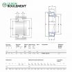 Rodamiento de rodillos cónicos 7112-SKF