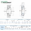 Rodamiento de rodillos cónicos 322/32-NSK
