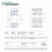 Rodamiento oscilante dos hileras de rodillos 22308-E-VA405-SKF