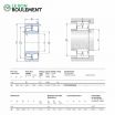 Rodamiento oscilante dos hileras de rodillos 22309-E-VA405-SKF