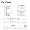 Rodamiento oscilante dos hileras de rodillos 22317-E-JA-VA405-SKF