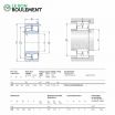 Rodamiento oscilante dos hileras de rodillos 22334-CC-JA-W33-VA406-SKF