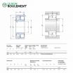 Rodamiento oscilante dos hileras de rodillos 22336-CC-JA-W33-VA406-SKF