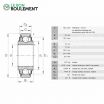 Rodamiento de bolas 203KRR-AH02-INA