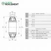 Rodamiento de bolas 203KRR-AH05-INA