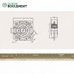 soporte FD209-1-1/4SQ-PEER