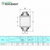 Rodamiento de bolas DS208TTR21