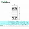 Rodamiento de bolas 18SBG3-210E3