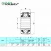 Rodamiento de bolas GW210PPB4