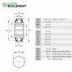 Rodamiento de bolas SK014-205KRR-INA