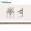 Rodamiento de bolas KIT-HUB-30MM-X-ASSY-A249-PEER