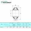 Rodamiento de bolas W208PPB3-AM06