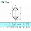 Rodamiento de bolas W208PPB13