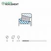 Rodamiento de rodillos 14X30210C-SNR