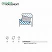 Rodamiento de rodillos EC44073S01-SNR