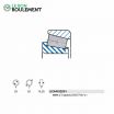 Rodamiento de rodillos EC44182S01-SNR