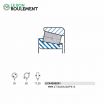 Rodamiento de rodillos EC44206S01-SNR