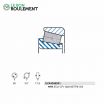 Rodamiento de rodillos EC44246S01-SNR