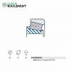 Rodamiento de rodillos EC44265S01-SNR