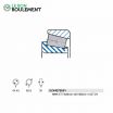 Rodamiento de rodillos EC44270S01-SNR