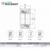 Rodamiento de bolas DAC30640042-KML