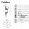Piñón tensor KSR15BO10101408-INA
