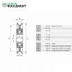 Polea tensora RSRD25150-LO-INA