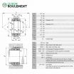 Rodamiento axial de bolas 234406-M-SP-FAG