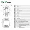 Rodamiento axial de bolas 234408-M-SP-FAG