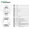 Rodamiento axial de bolas 234411-M-SP-FAG