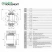 Rodamiento axial de bolas 234419-M-SP-FAG