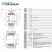 Rodamiento axial de bolas 234422-M-SP-FAG