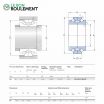 Rodamiento axial de bolas BTW50-CTN9-SP-SKF