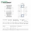 Rodamiento de bolas 207-Z-SKF