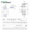 Rodamiento de bolas 213-NR-SKF