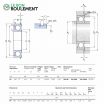 Rodamiento de bolas 310-Z-NR-SKF