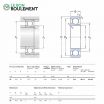 Rodamiento de bolas 311-SKF